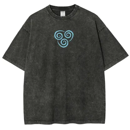 Avatar: The Last Airbender Unisex Fit Washed T-Shirt 2505008383