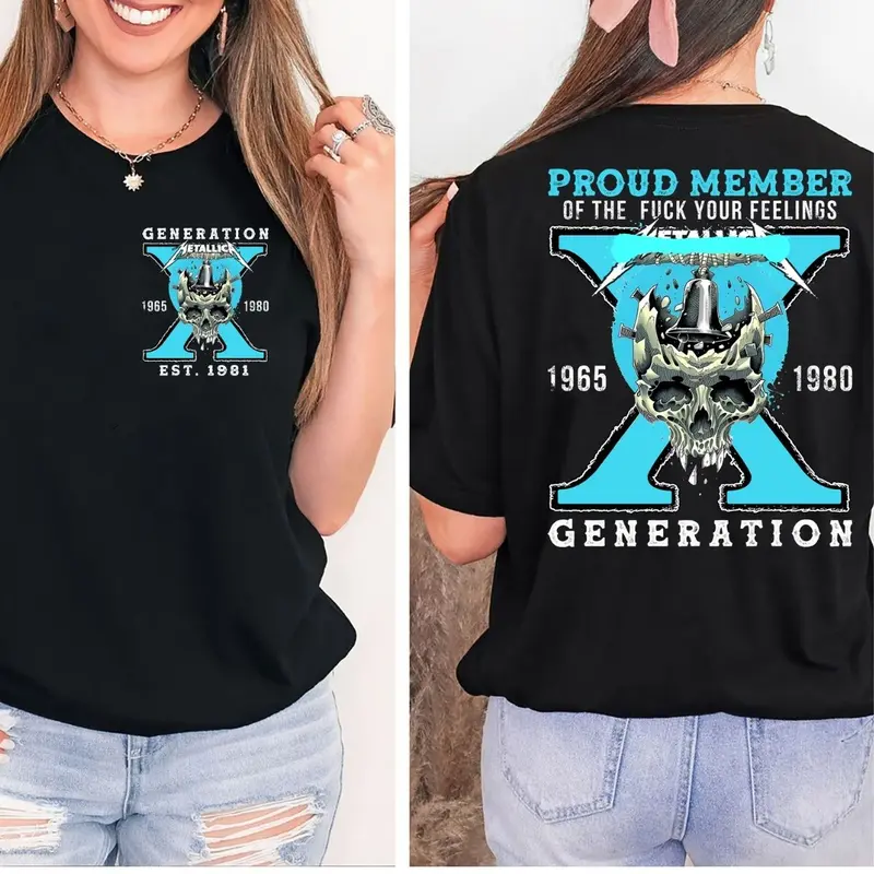Generation X Shirt, Generation Y Shirt