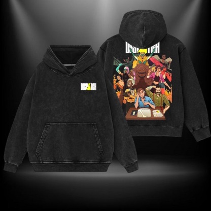 Dispatch is the best superhero GameVintage Washed T-shirt/Crewneck/Hoodie