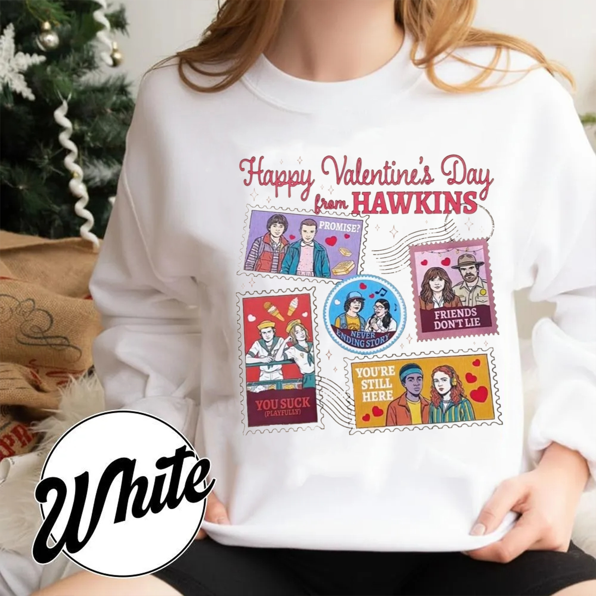 Funny Valentine Hawkins Unisex Shirts/Crewneck/Hoodie