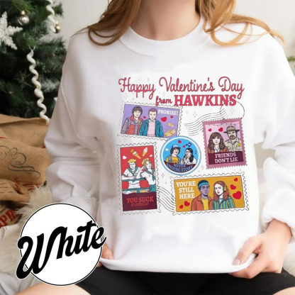 Funny Valentine Hawkins Unisex Shirts/Crewneck/Hoodie