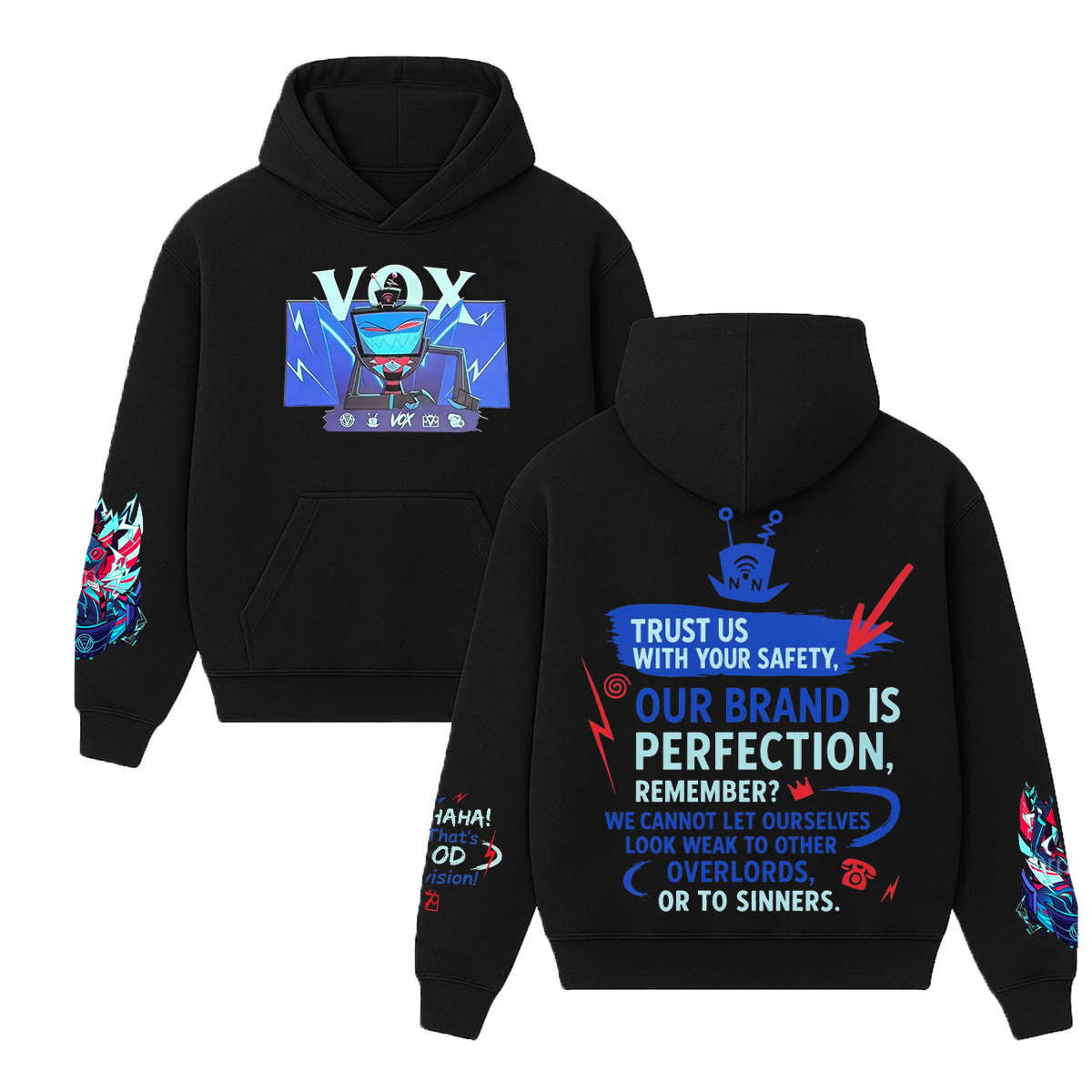 Vox Hazbin Hotel Unisex Shirt/Crewneck/Hoodie