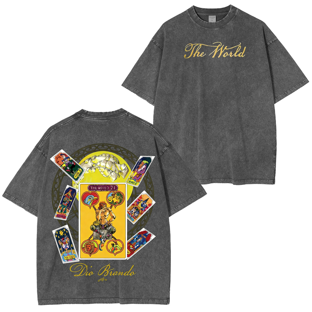 JoJo"s Bizarre Adventure Washed T-shirt/Crewneck/Hoodie