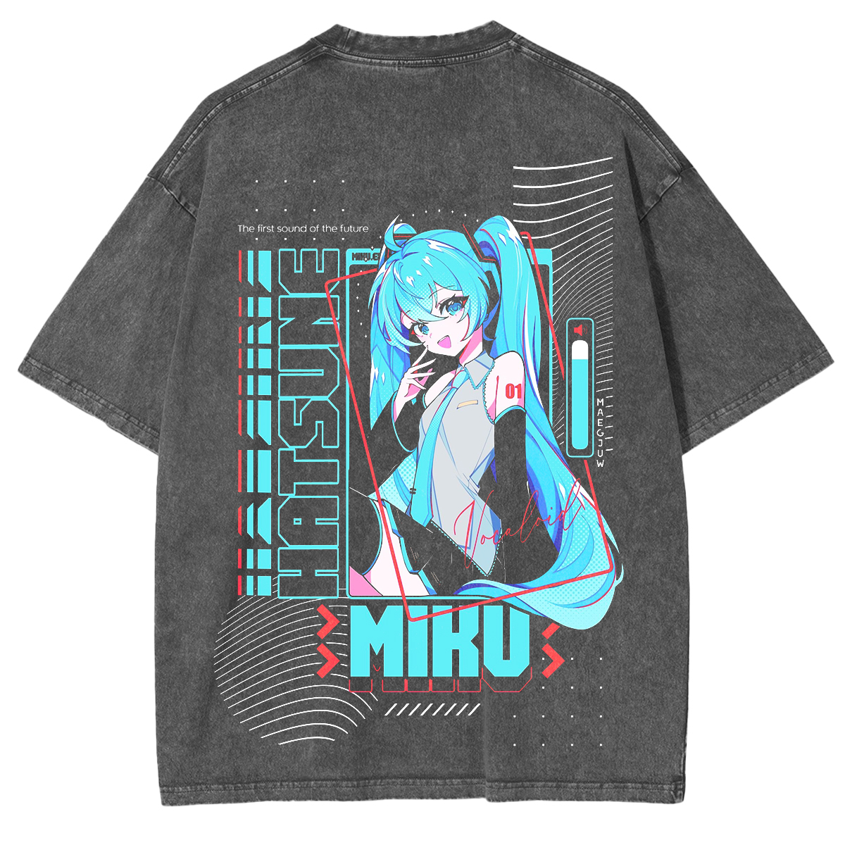 Clothing Hatsune Miku Full Graphic T-Shirt