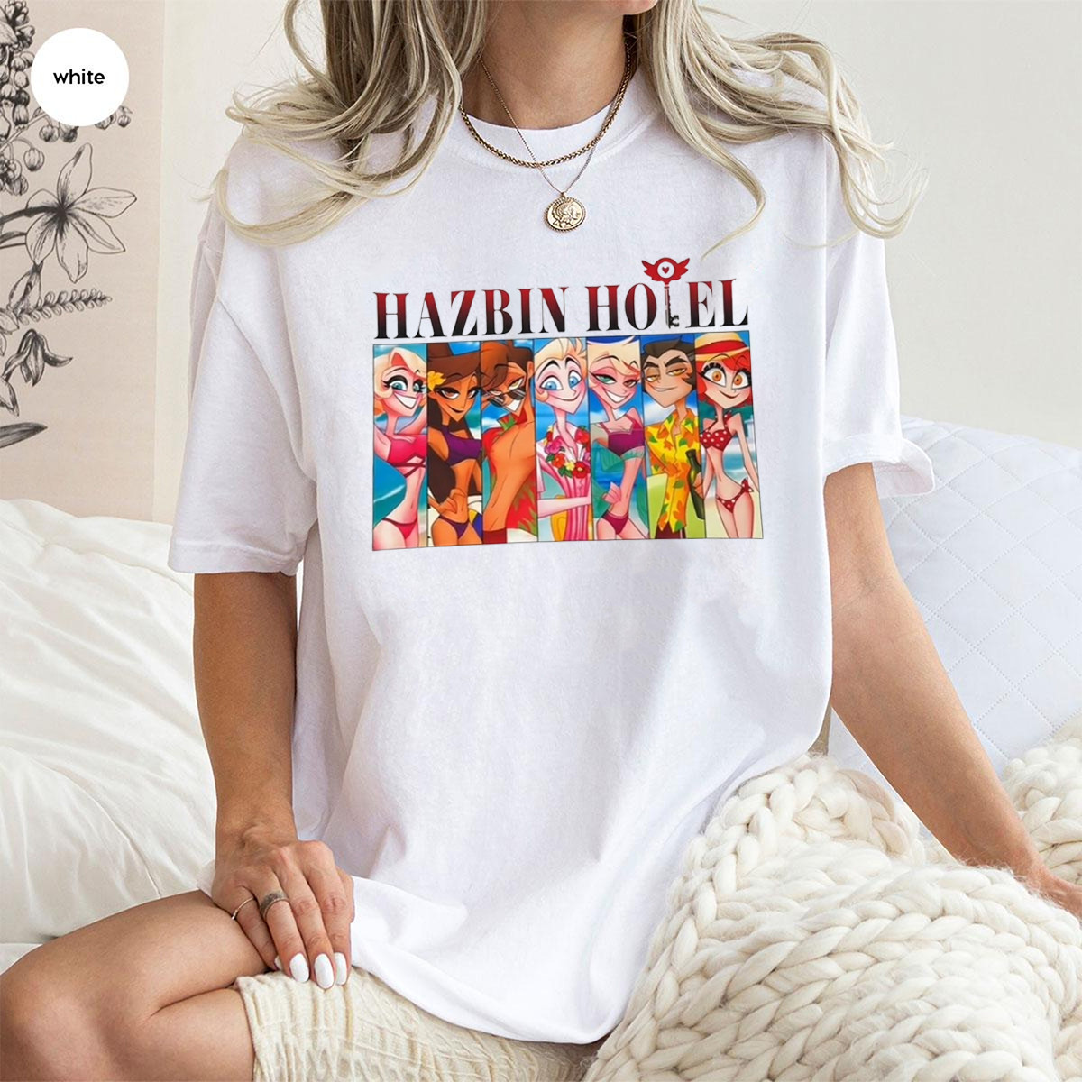 Hazbin hotel human version  T-Shirt
