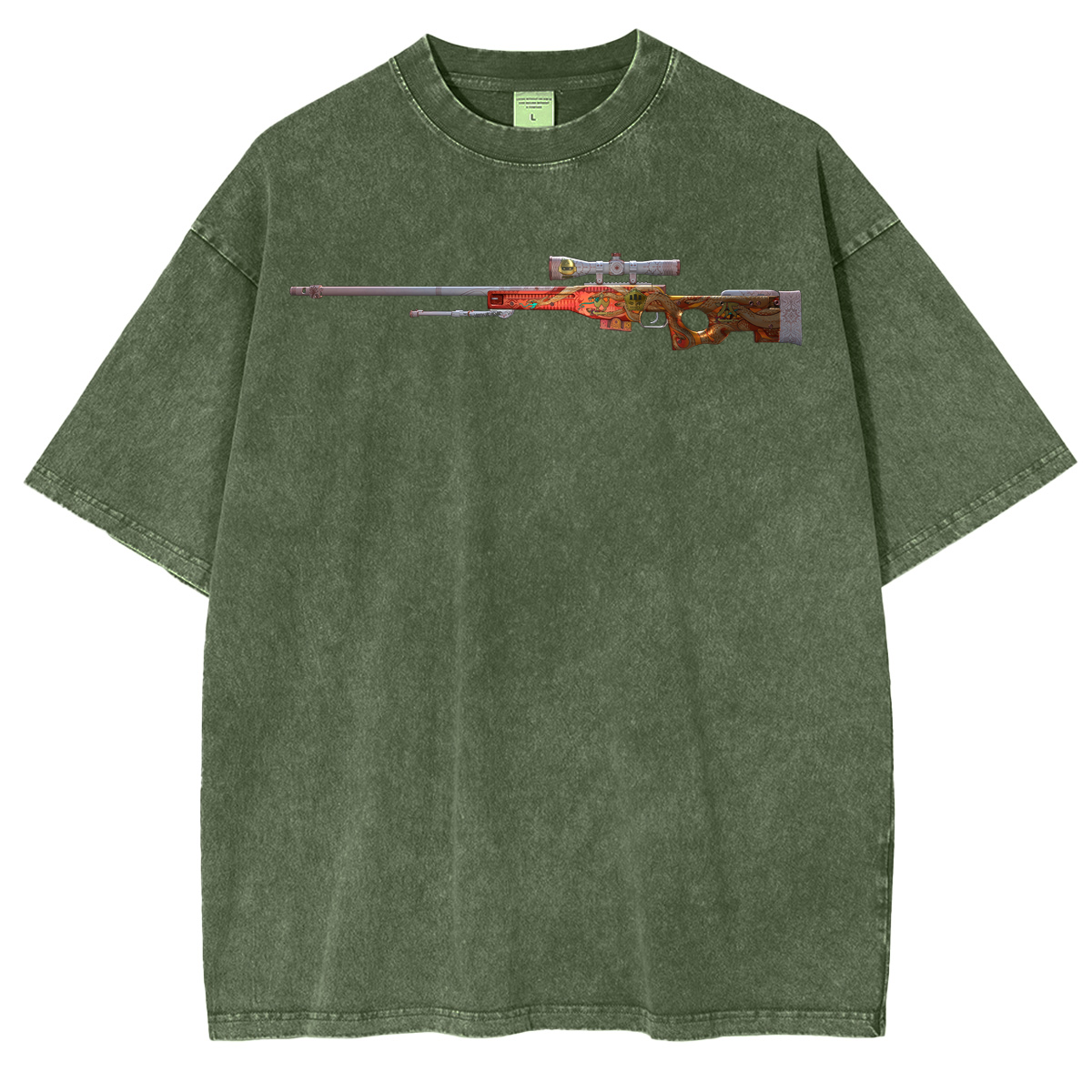 AWP Desert Hydra Vintage Unisex Washed T-Shirt
