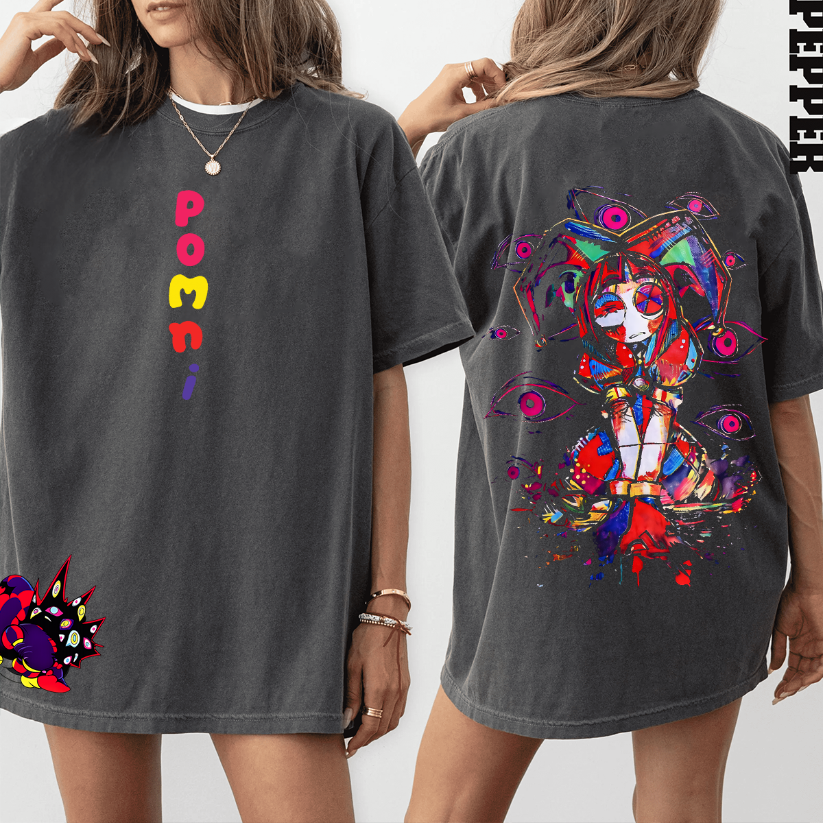 Pomni The Amazing Digital Circus Oversized T-shirt/Crewneck/Hoodie