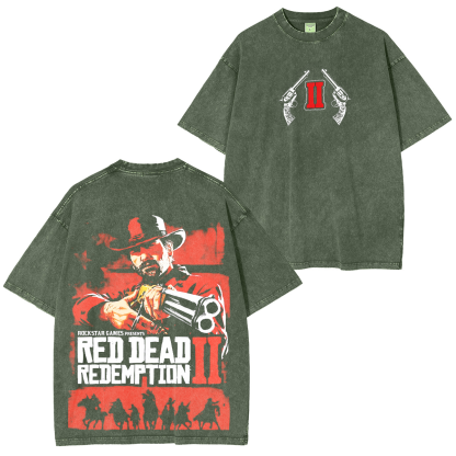 Red Dead Redemption Washed T-Shirt