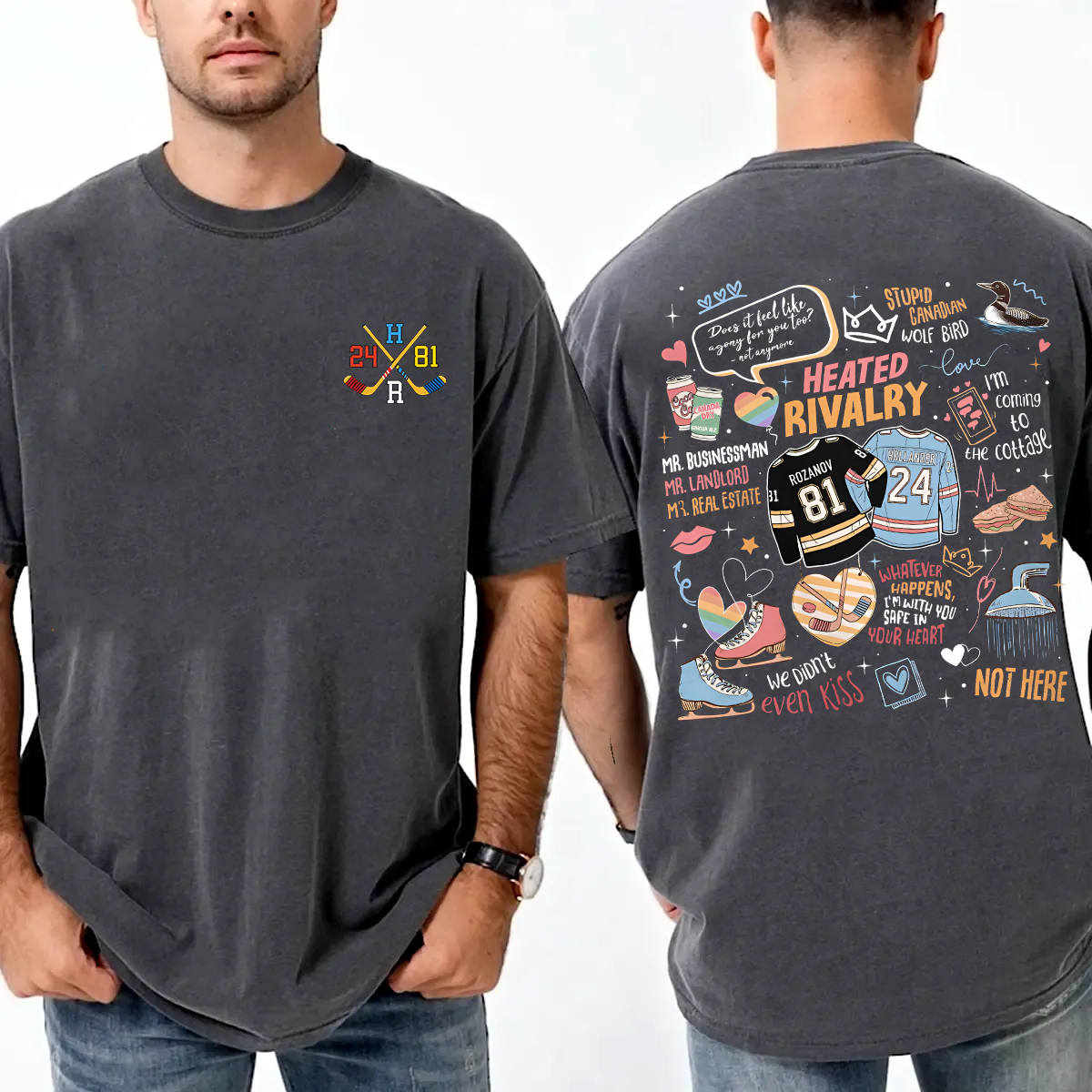 Heated Rivalry Unisex Shirts/Crewneck/Hoodie