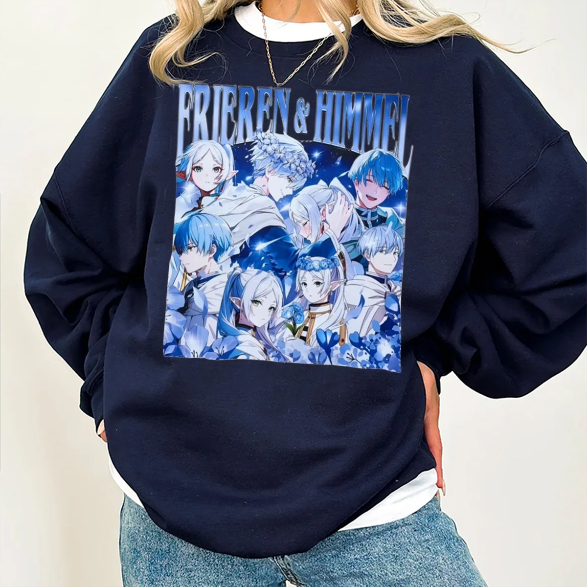 Frieren Himmel Oversized T-shirt/Crewneck/Hoodie