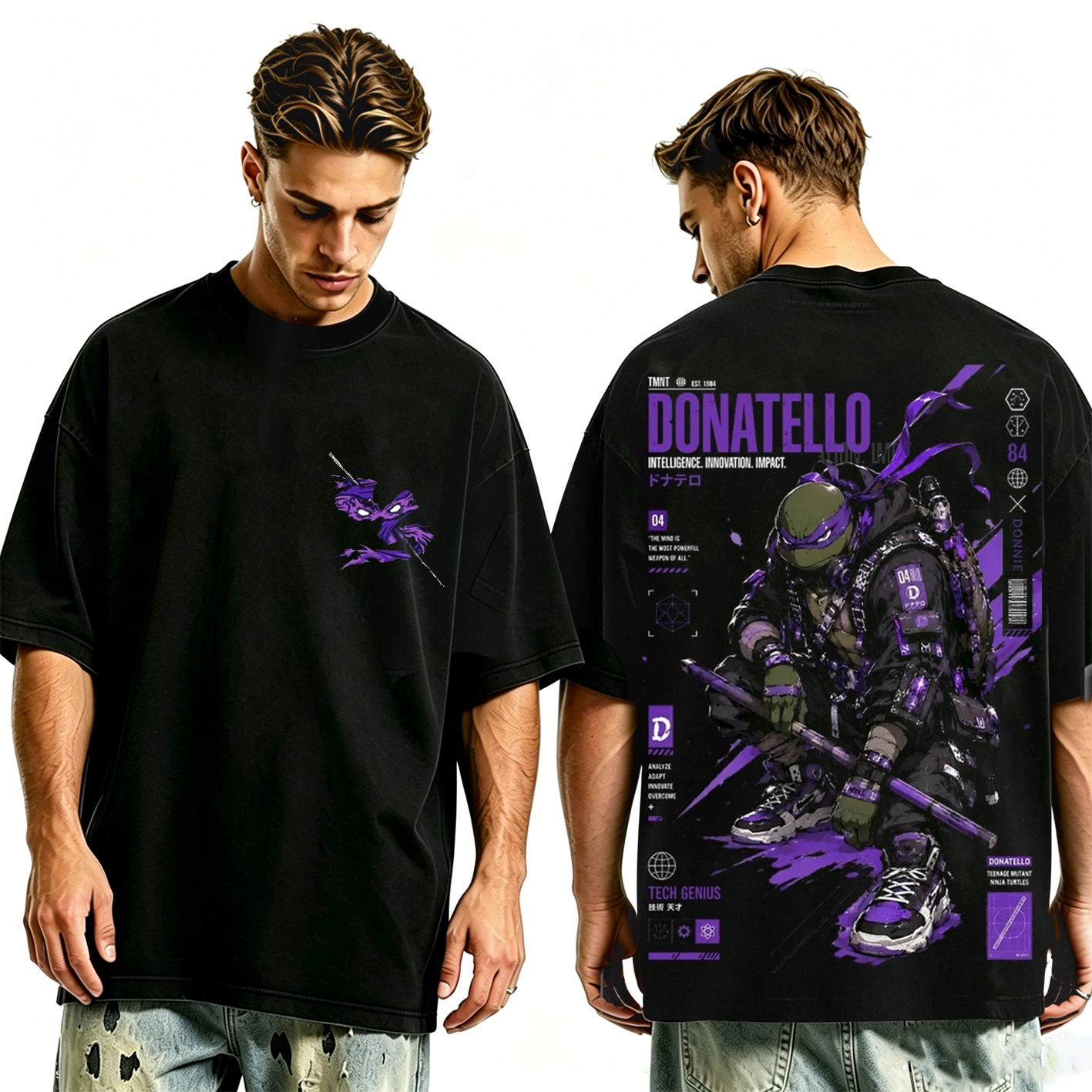 Vintage Teenage Mutant Ninja Turtles Oversized T-shirt/Crewneck/Hoodie