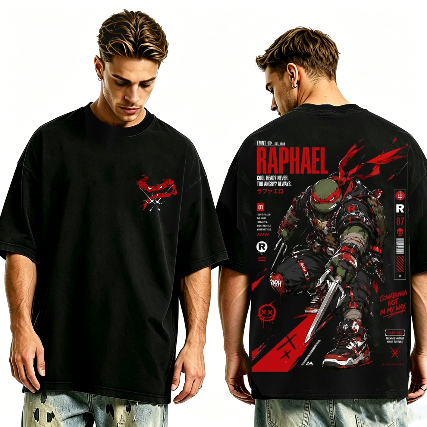 Vintage Teenage Mutant Ninja Turtles Oversized T-shirt/Crewneck/Hoodie