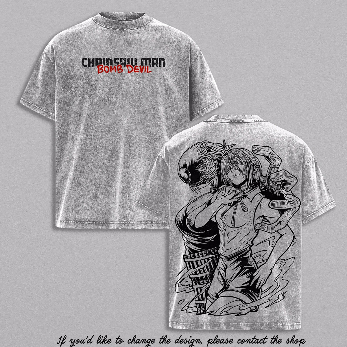 Reze Chainsaw Man Vintage Makima T-shirt/Crewneck/Hoodie