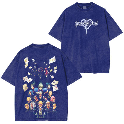 Kingdom Hearts Vintage Washed T-shirt/Crewneck/Hoodie