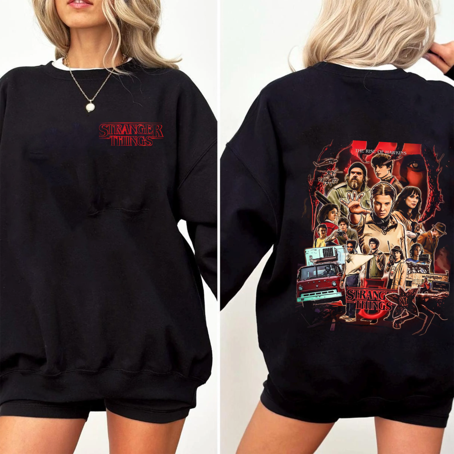 Stranger Things Vintage Makima T-shirt/Crewneck/Hoodie