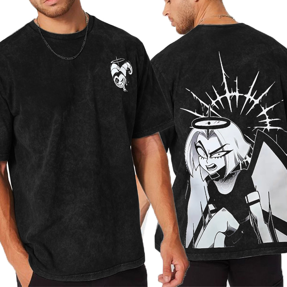 Hazbin Hotel Vintage Oversized T-shirt/Crewneck/Hoodie