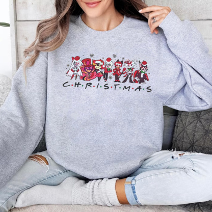 Christmas Hazbin Hotel Unisex Shirt/Crewneck/Hoodie