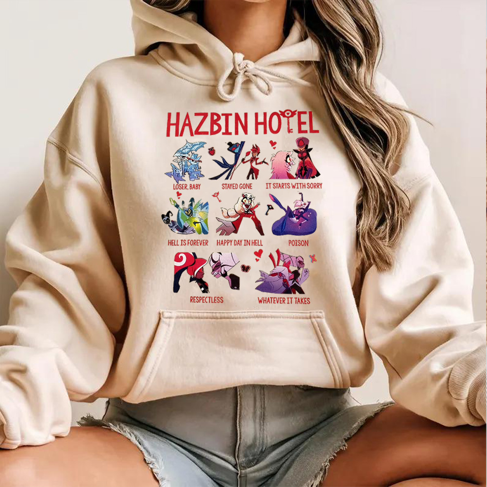 Hazbin Hotel Unisex Shirt/Crewneck/Hoodie