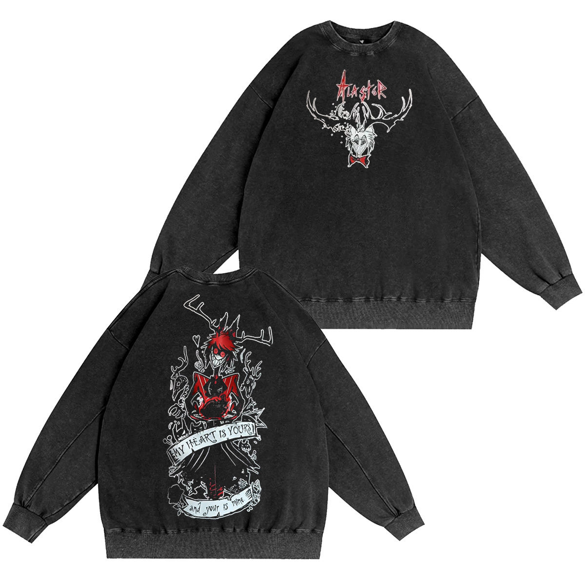 Alastor Hazbin Hotel Oversized T-shirt/Crewneck/Hoodie