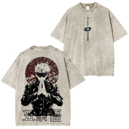 Satoru Gojo Jujutsu Kaisen Anime Oversized T-shirt/Crewneck/Hoodie