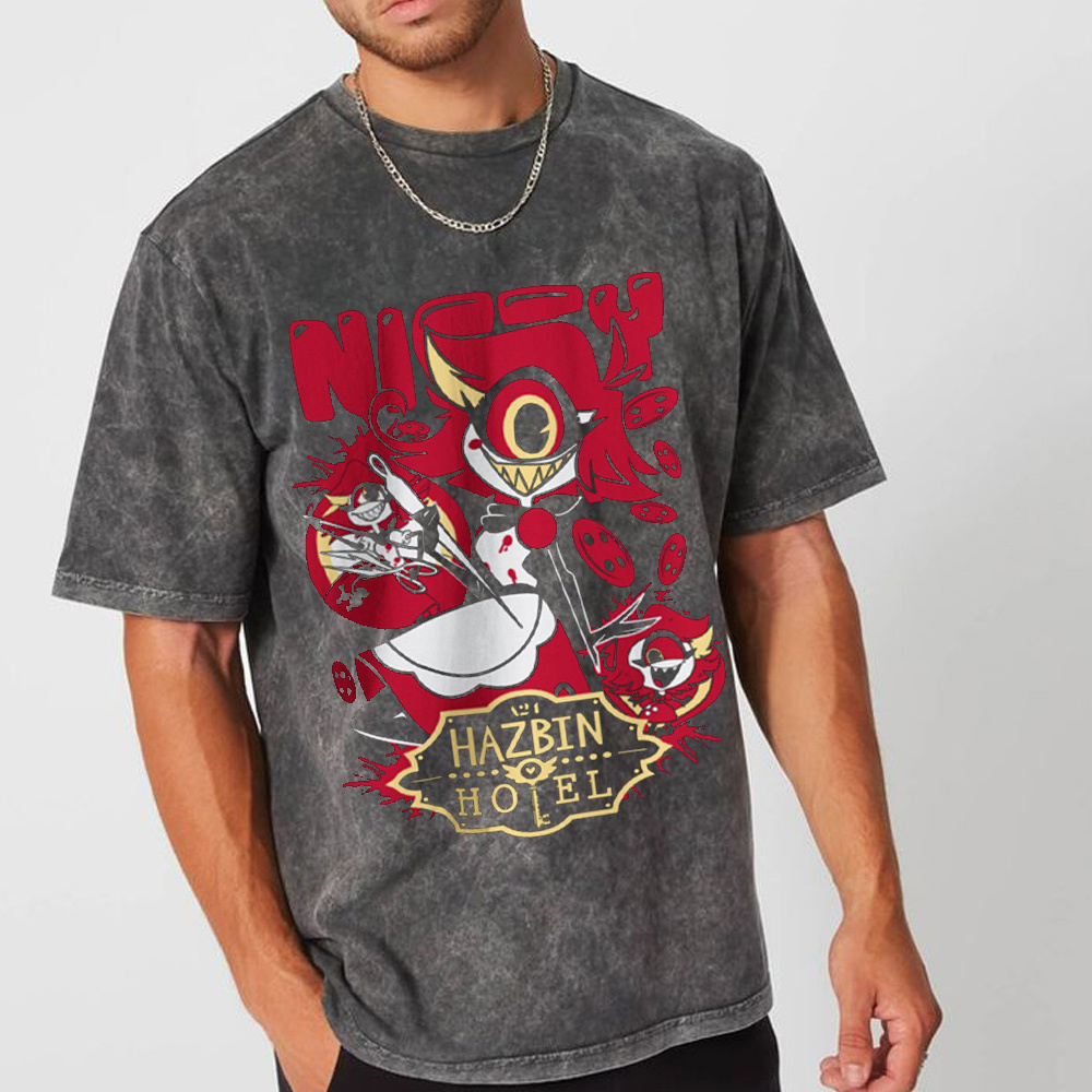Nifty Hazbin Hotel Oversized T-shirt/Crewneck/Hoodie