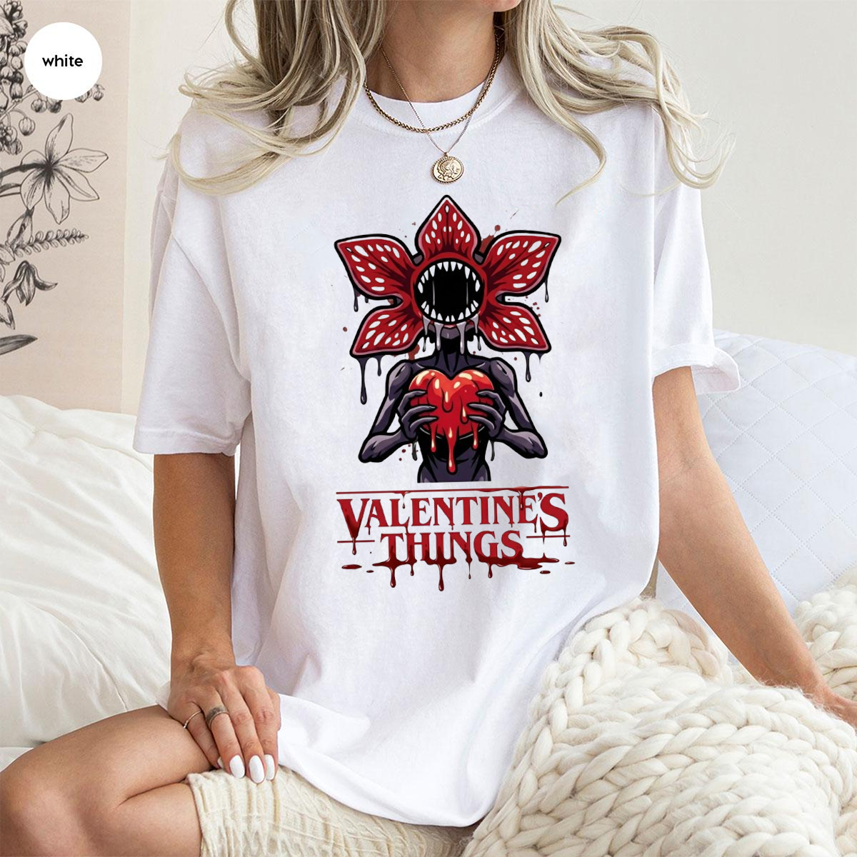 Retro Monster Valentine Unisex T-shirt/Crewneck/Hoodie