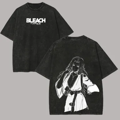 Bleach Rangiku Matsumoto Printed Unisex Washed T-Shirt