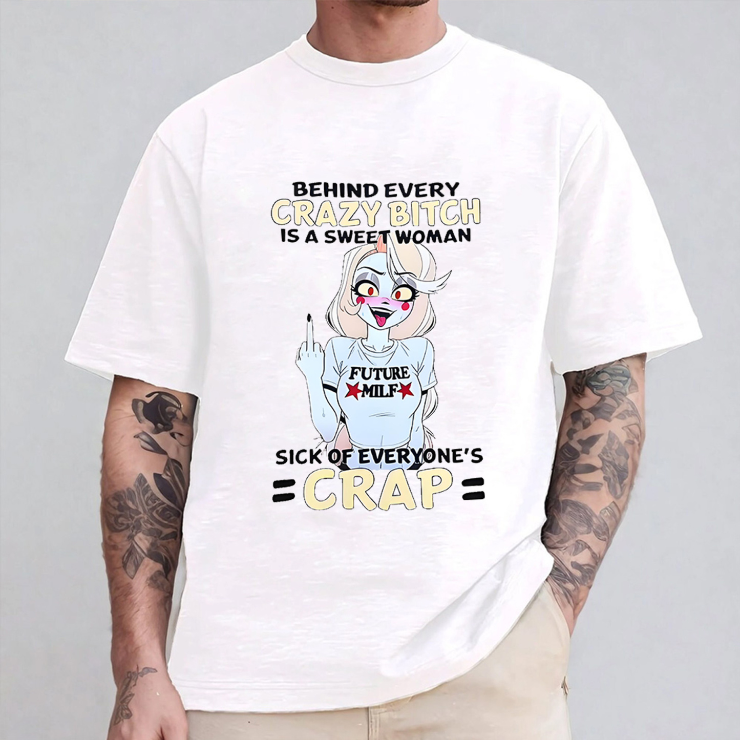 Hazbin Hotel Oversized T-shirt/Crewneck/Hoodie