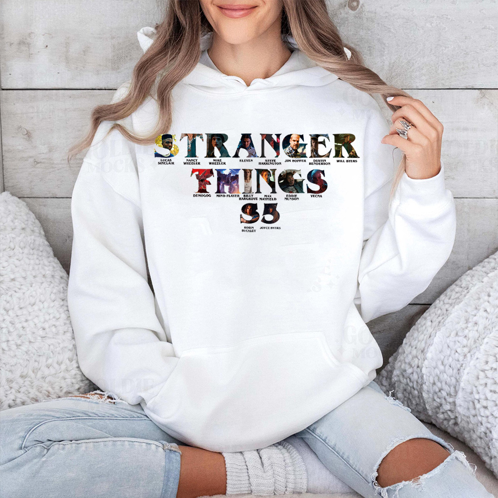 Stranger Things 5 Unisex Shirts/Crewneck/Hoodie