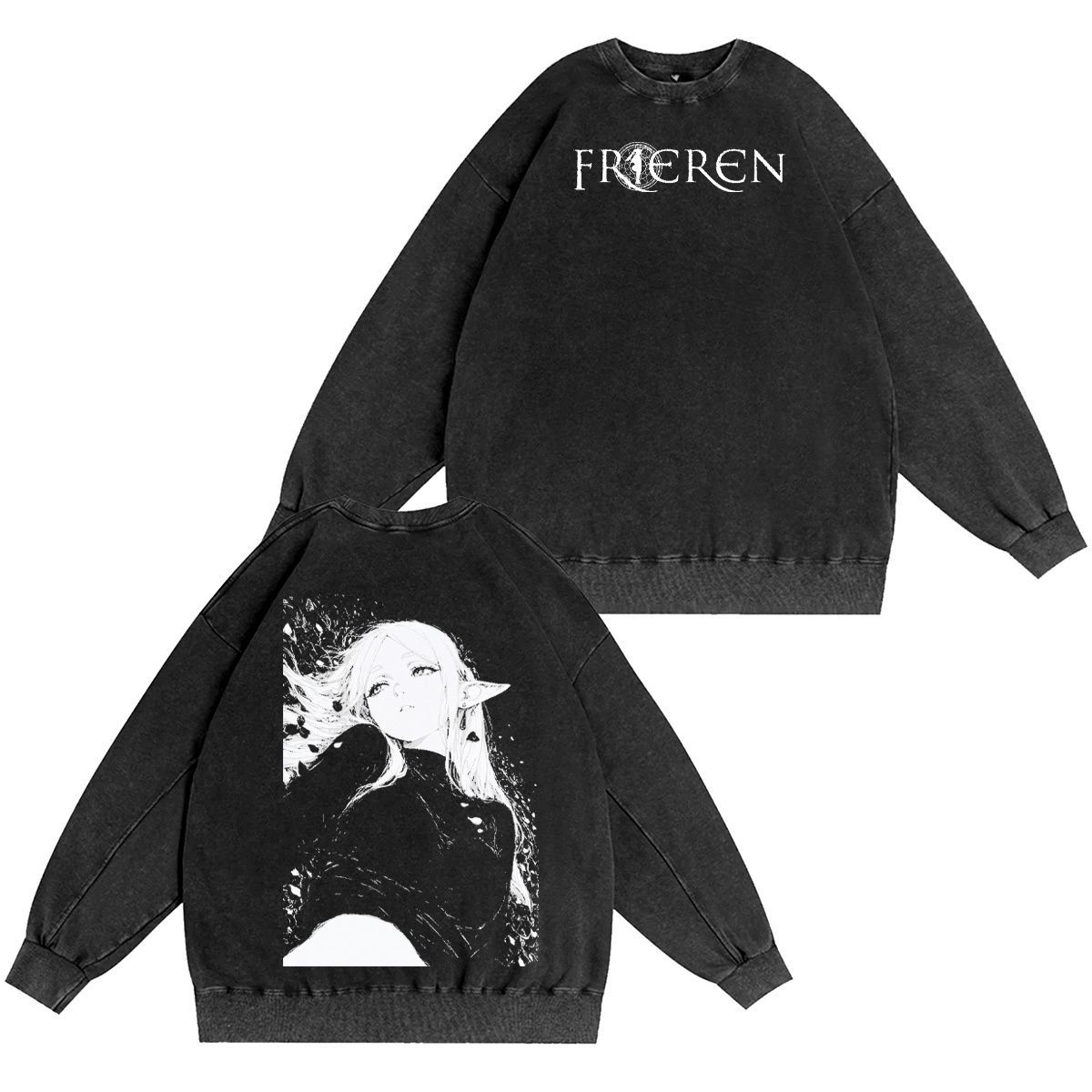 Frieren: Beyond Journey's End Washed T-shirt/Crewneck/Hoodie