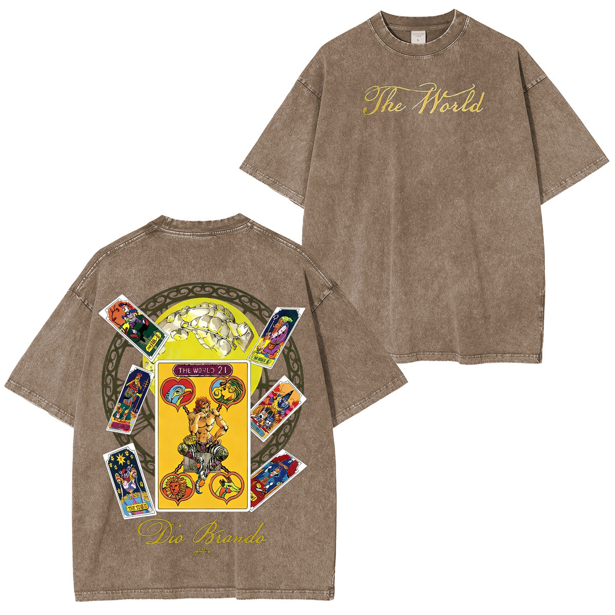 JoJo"s Bizarre Adventure Washed T-shirt/Crewneck/Hoodie