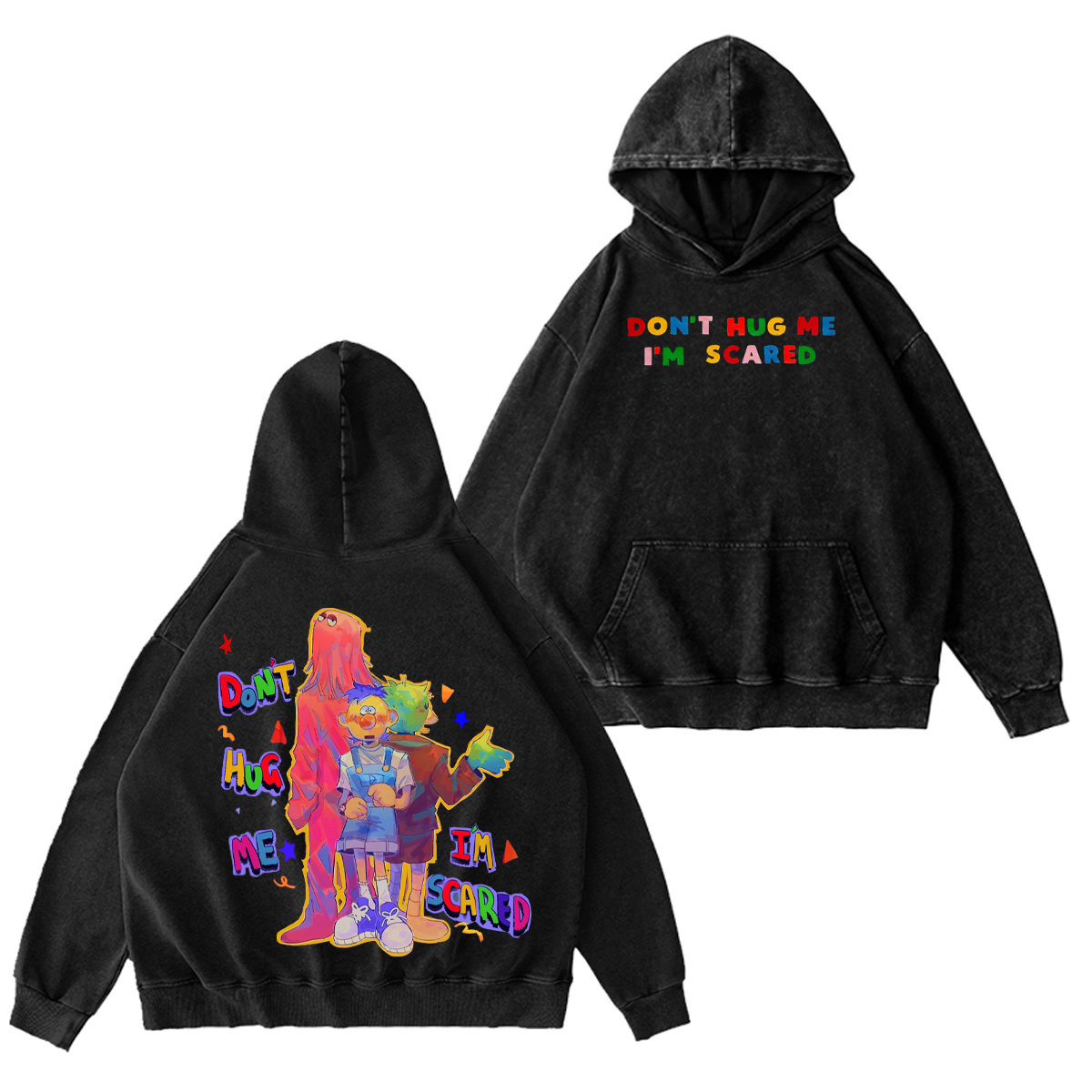 Don't Hug Me I'm Scared,DHMIS Washed T-shirt/Crewneck/Hoodie
