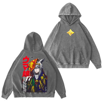 Uma Musume Pretty Derby Vintage Washed T-shirt/Crewneck/Hoodie