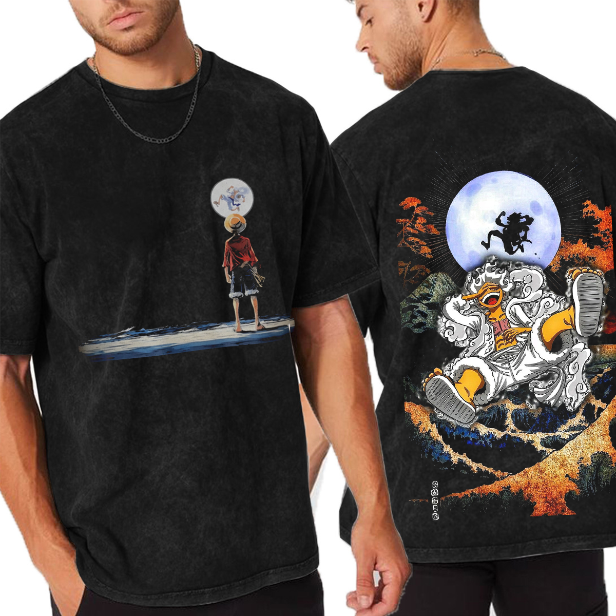 One Piece Washed T-shirt/Crewneck/Hoodie