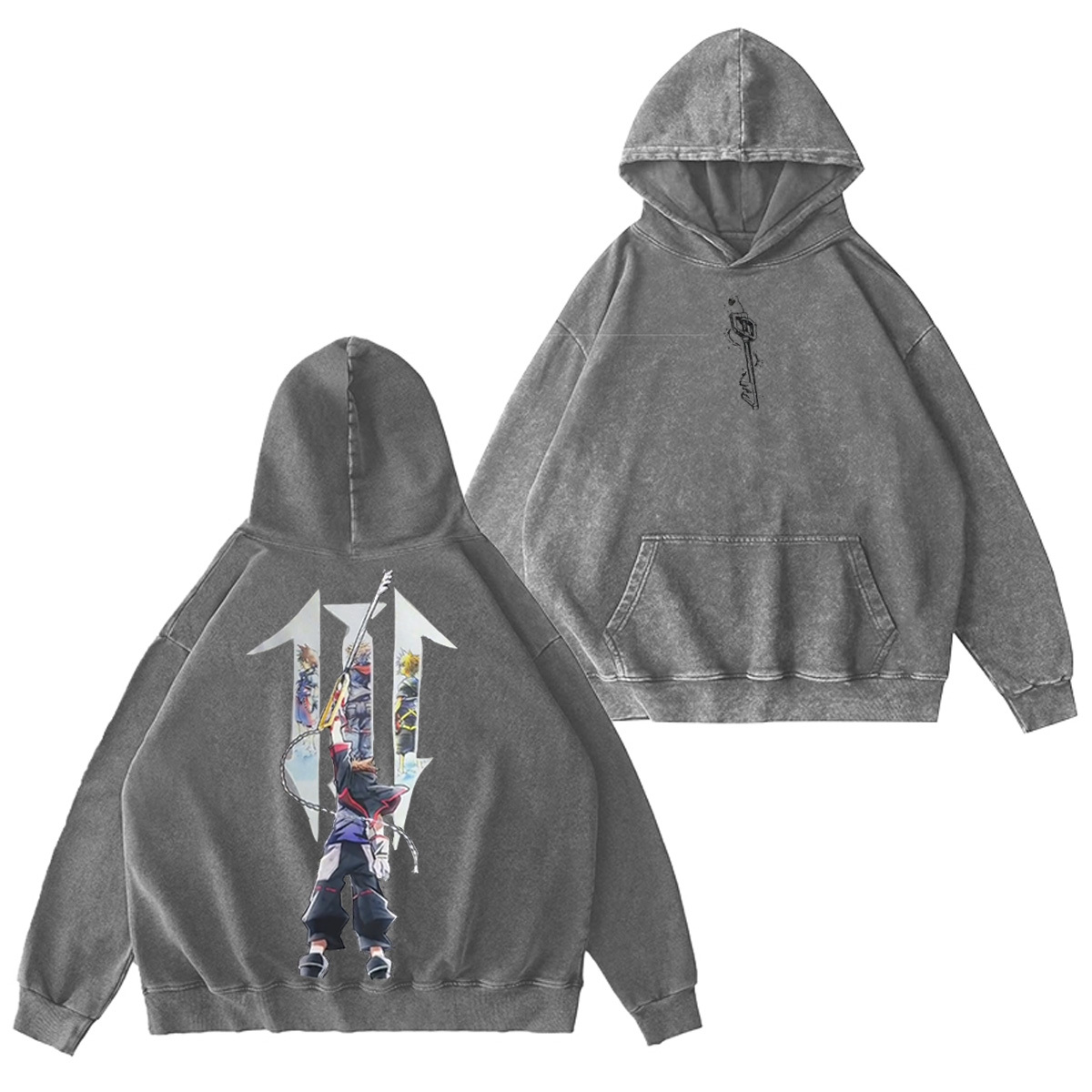 Kingdom Hearts Oversized T-shirt/Crewneck/Hoodie