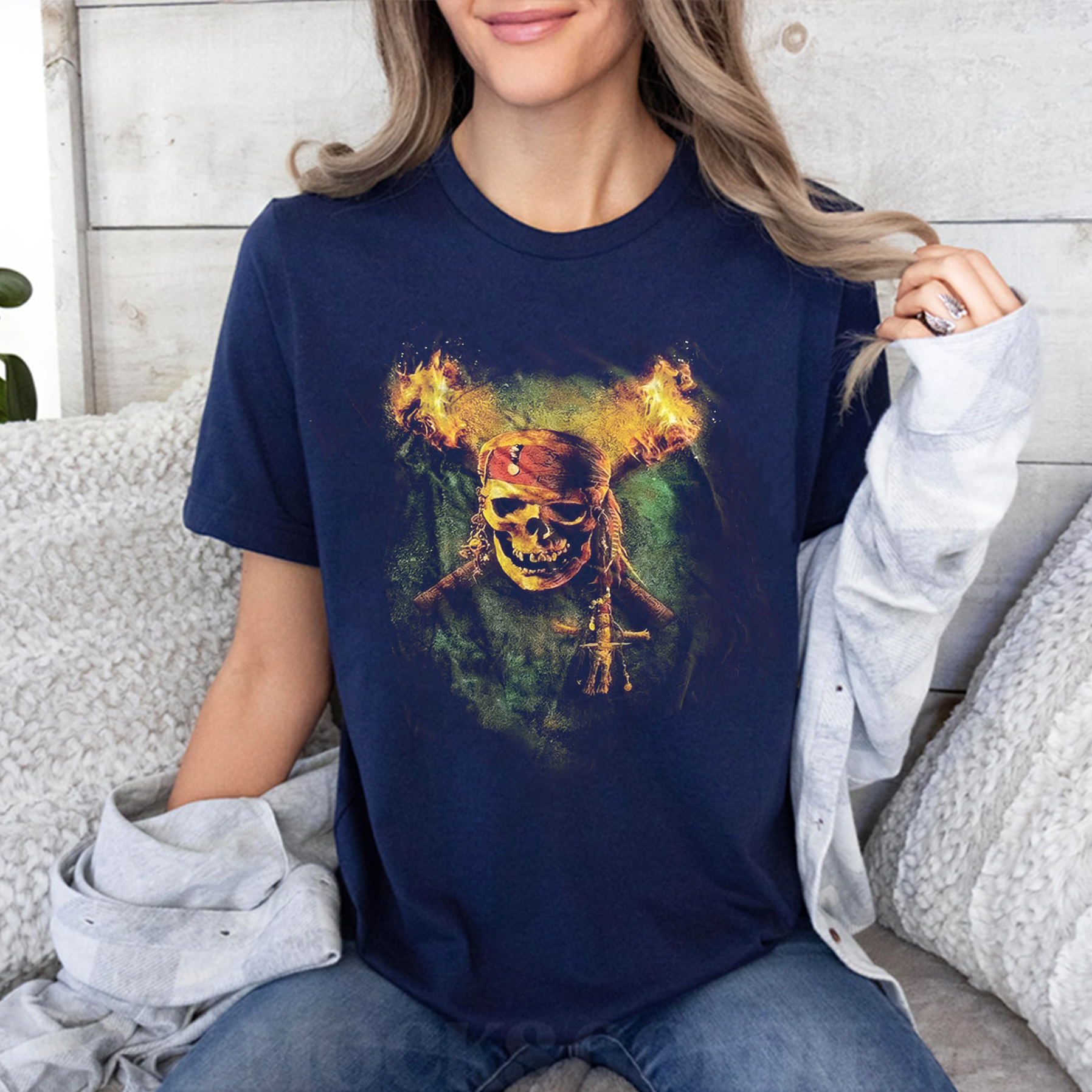 Pirates Of The Caribbean Dead Man's Chest Disney Movie Tee