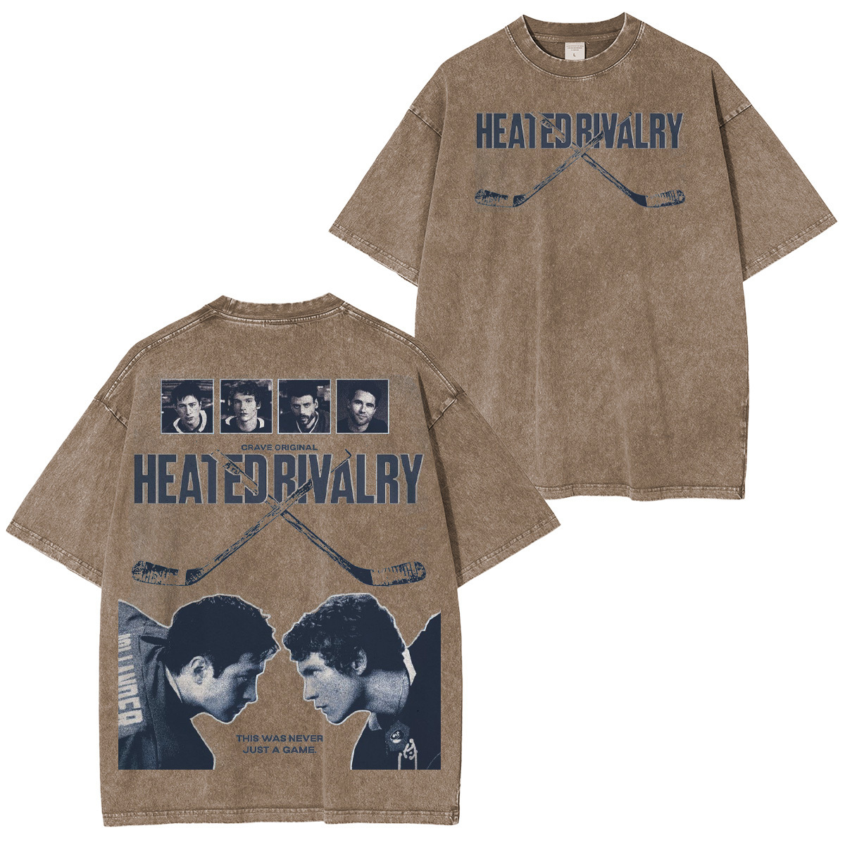 Heated Rivalry Washed T-shirt/Crewneck/Hoodie