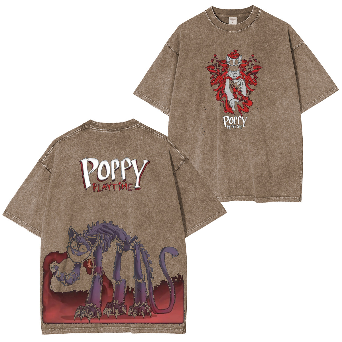 Poppy Playtime: Chapter 3 Washed T-shirt/Crewneck/Hoodie