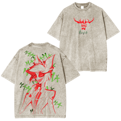 Hazbin Hotel RED ALASTOR Oversized Unisex T-shirt/Crewneck/Hoodie