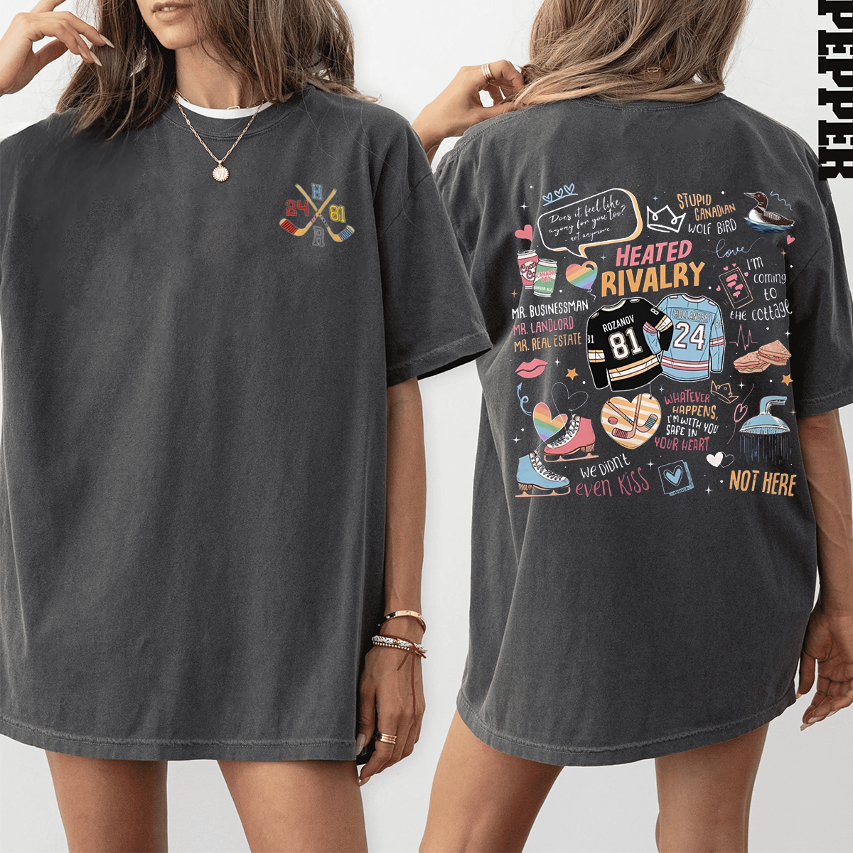 Heated Rivalry Unisex Shirts/Crewneck/Hoodie