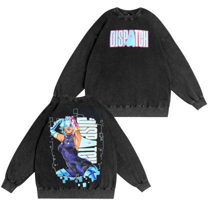 Dispatch Game Characters Graphic Oversized Washed T-shirt/Crewneck/Hoodie