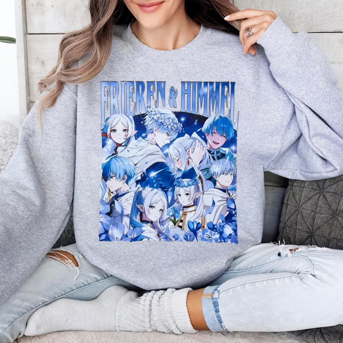 Frieren Himmel Oversized T-shirt/Crewneck/Hoodie