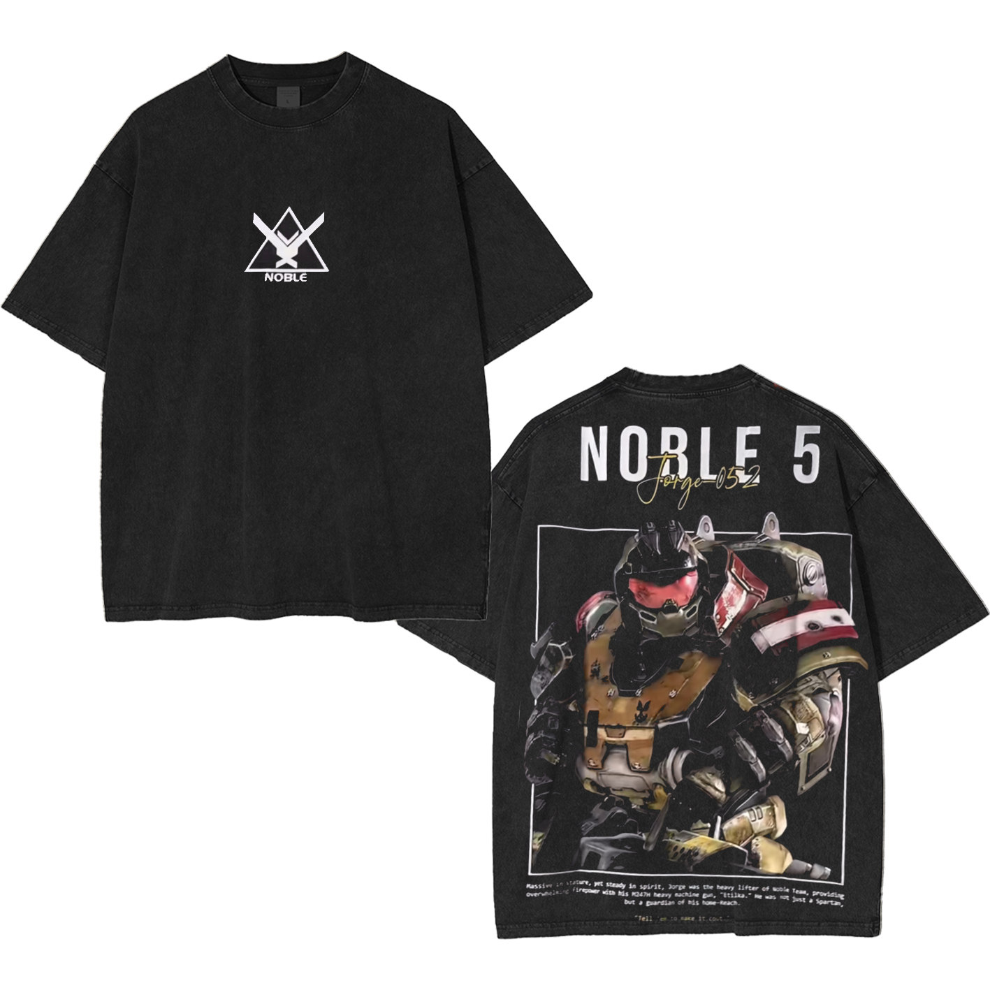 Halo Reach: Noble Team's Oversized T-shirt/Crewneck/Hoodie