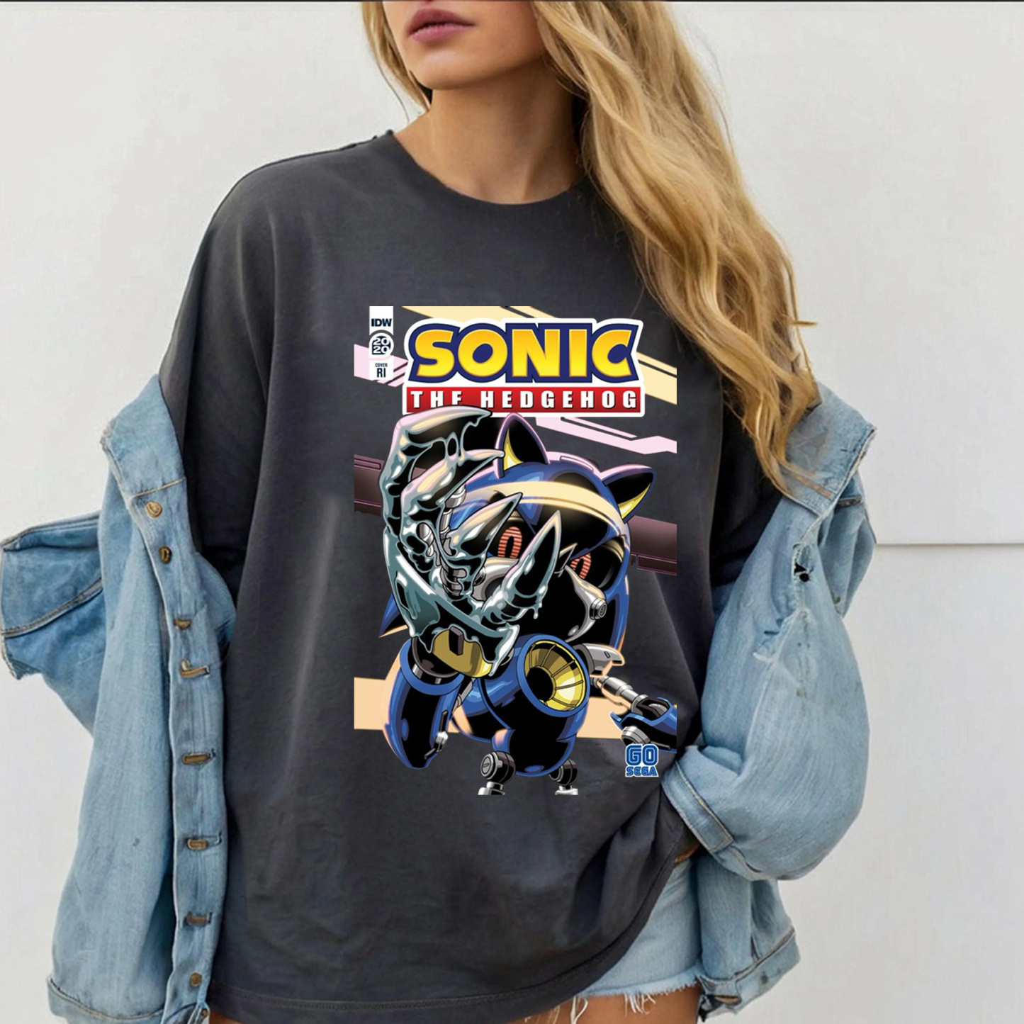 SONIC THE HEDGEHOG Oversized T-shirt/Crewneck/Hoodie