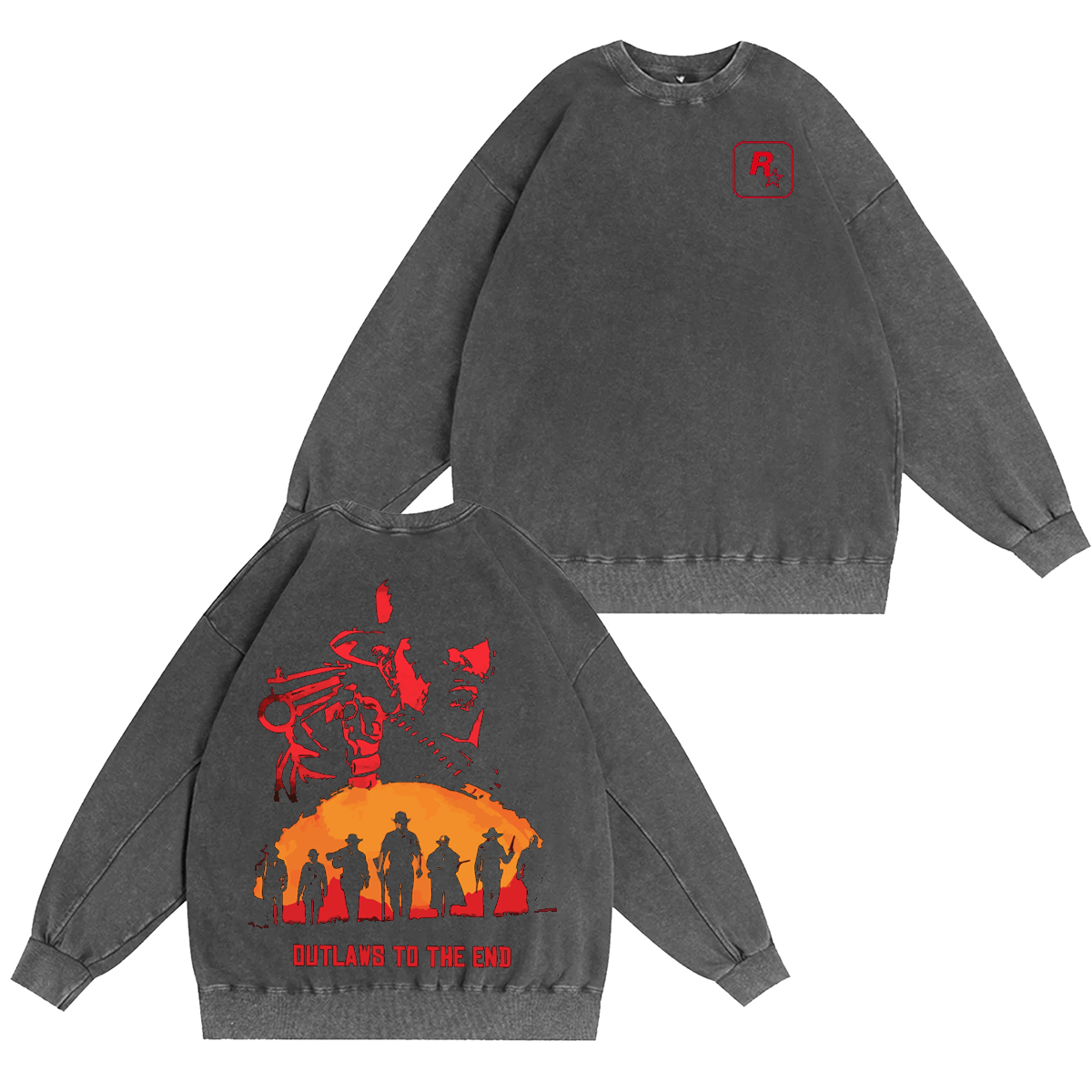 Red Dead Redemption 2 Washed T-shirt/Crewneck/Hoodie