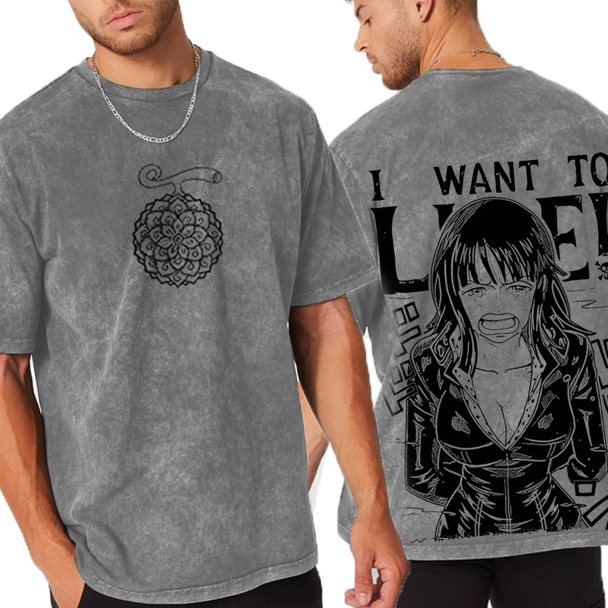 One Piece Nico Robin Manga Strip Anime Pirate Mens T-shirt/Crewneck/Hoodie