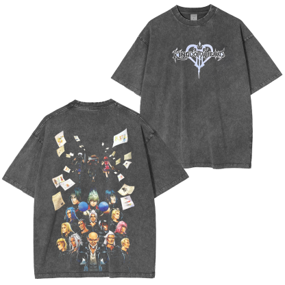 Kingdom Hearts Vintage Washed T-shirt/Crewneck/Hoodie
