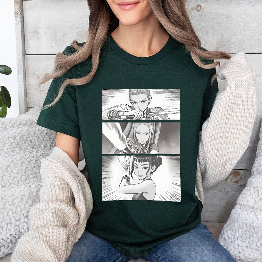 Kpop Demon Hunters Huntrix World Tour T-shirt