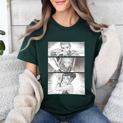 Kpop Demon Hunters Huntrix World Tour T-shirt