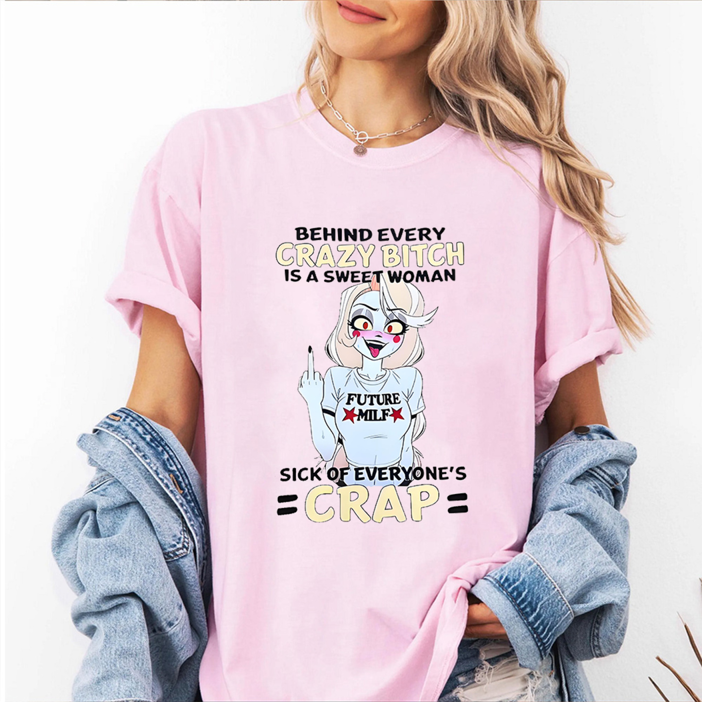 Hazbin Hotel Oversized T-shirt/Crewneck/Hoodie